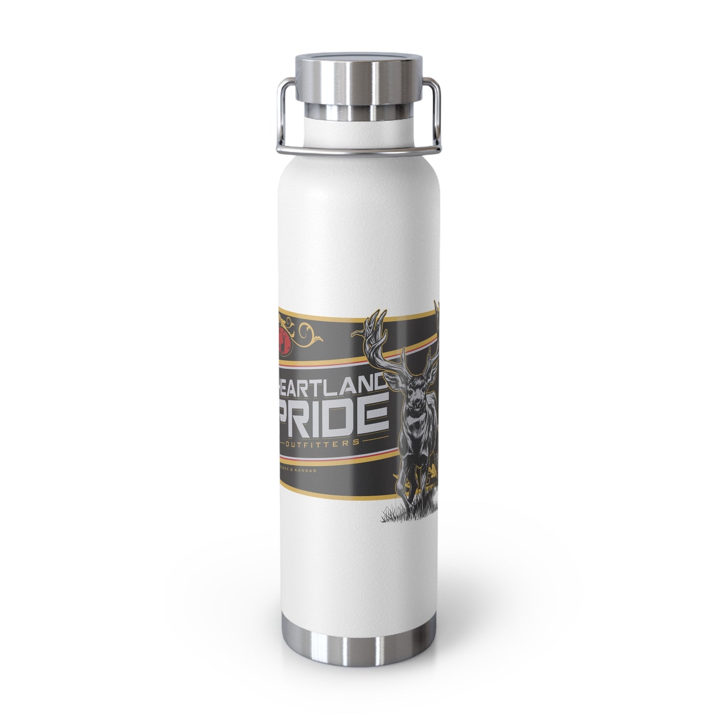 HPO Muley Insulated Bottle, 22oz