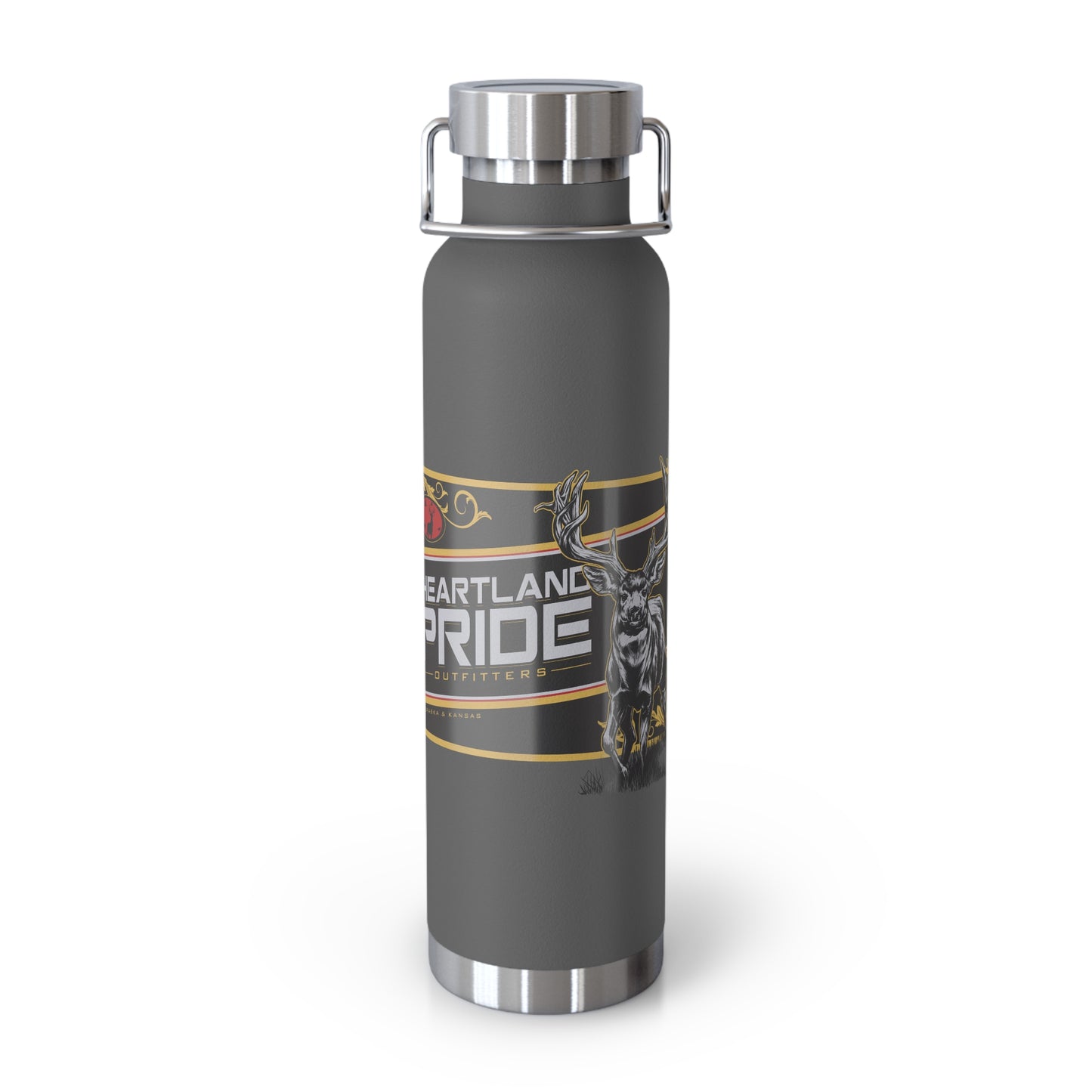 HPO Muley Insulated Bottle, 22oz