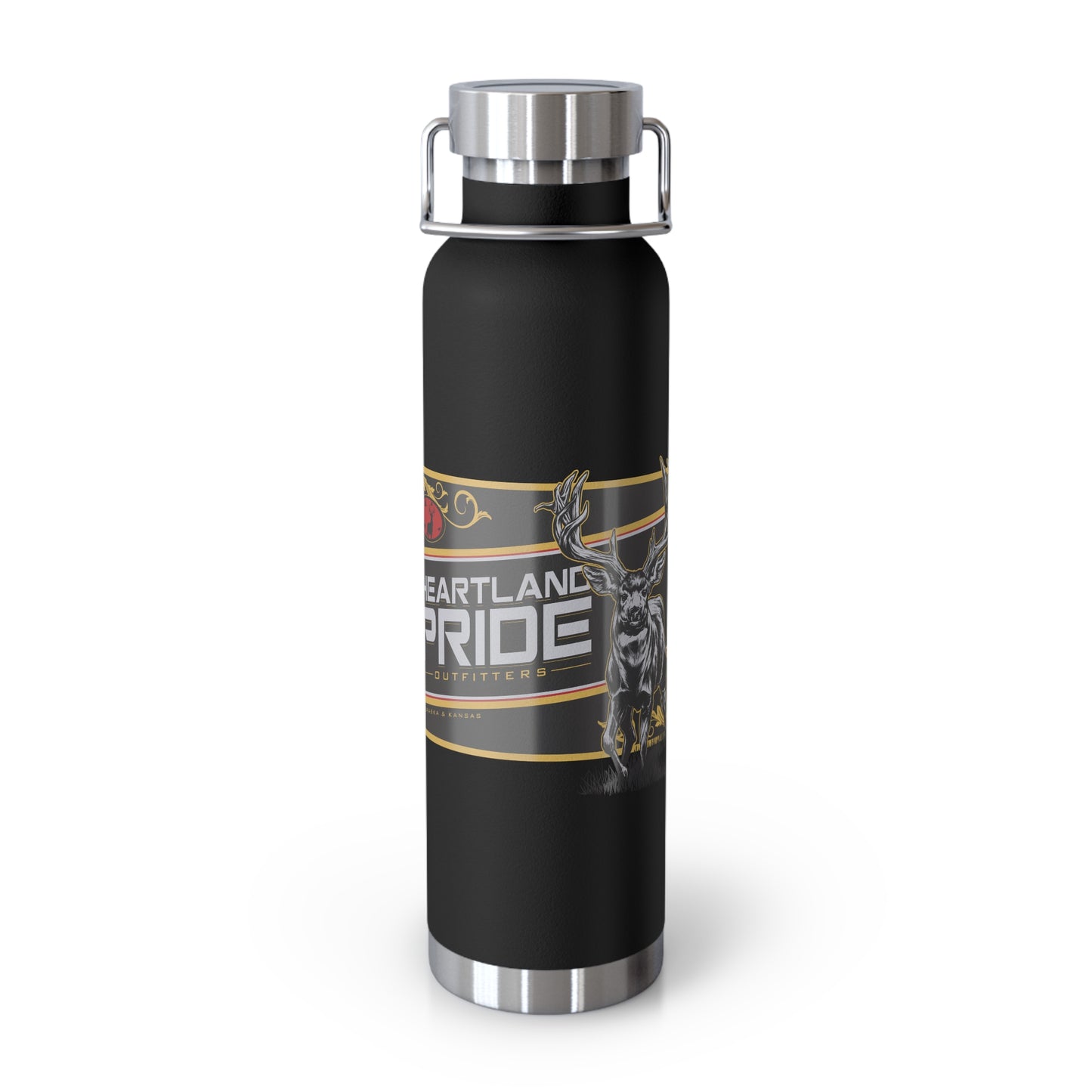 HPO Muley Insulated Bottle, 22oz