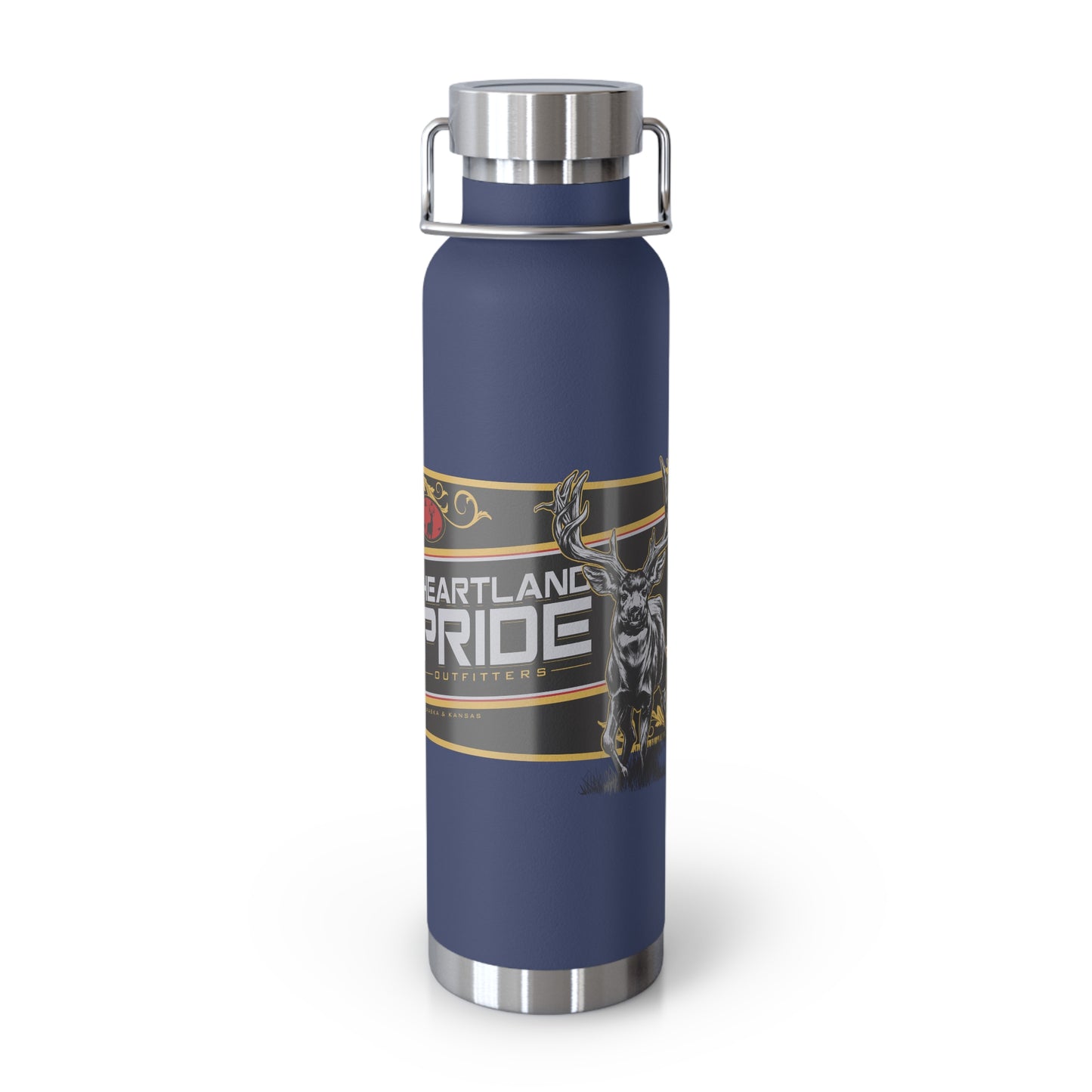 HPO Muley Insulated Bottle, 22oz