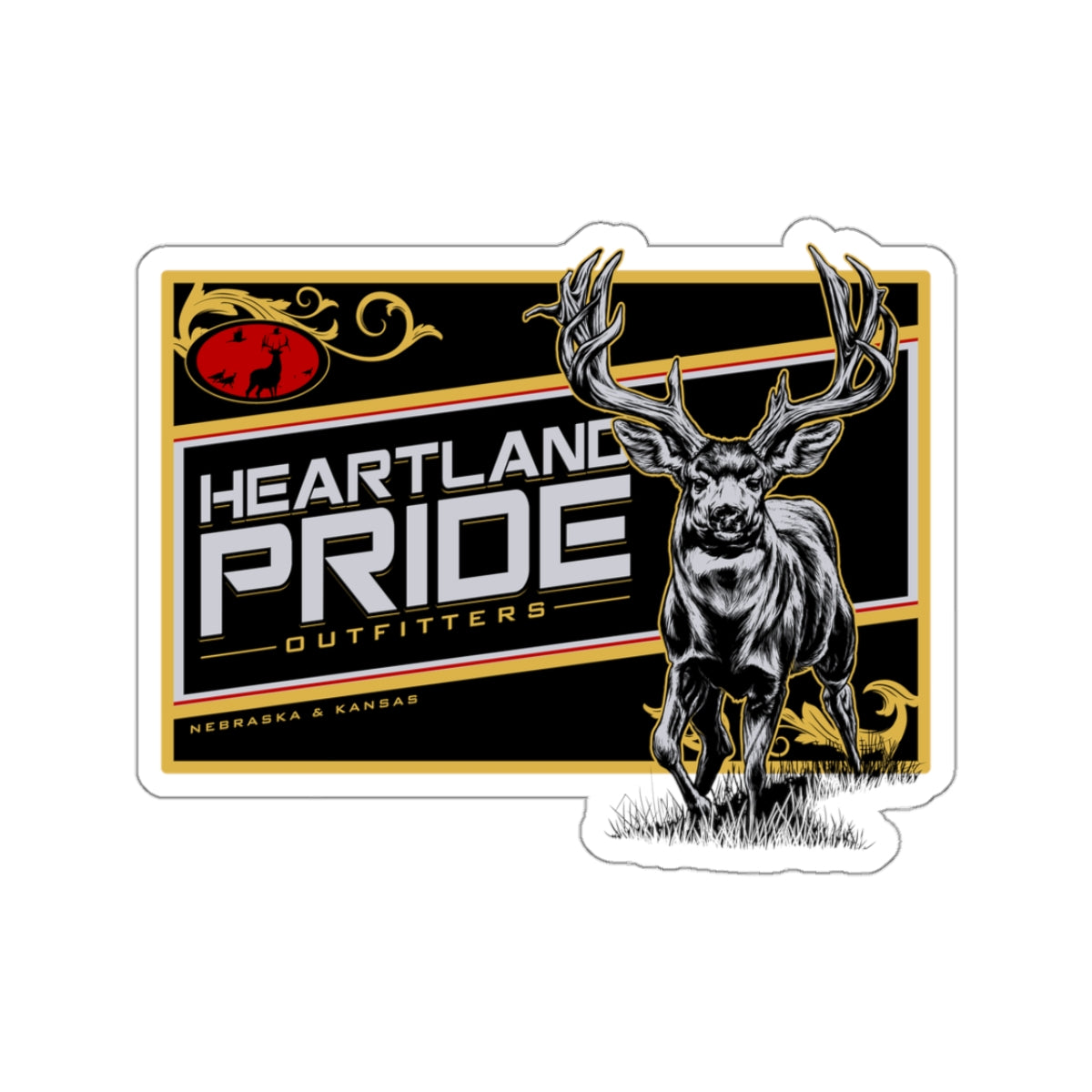 HPO Muley Sticker