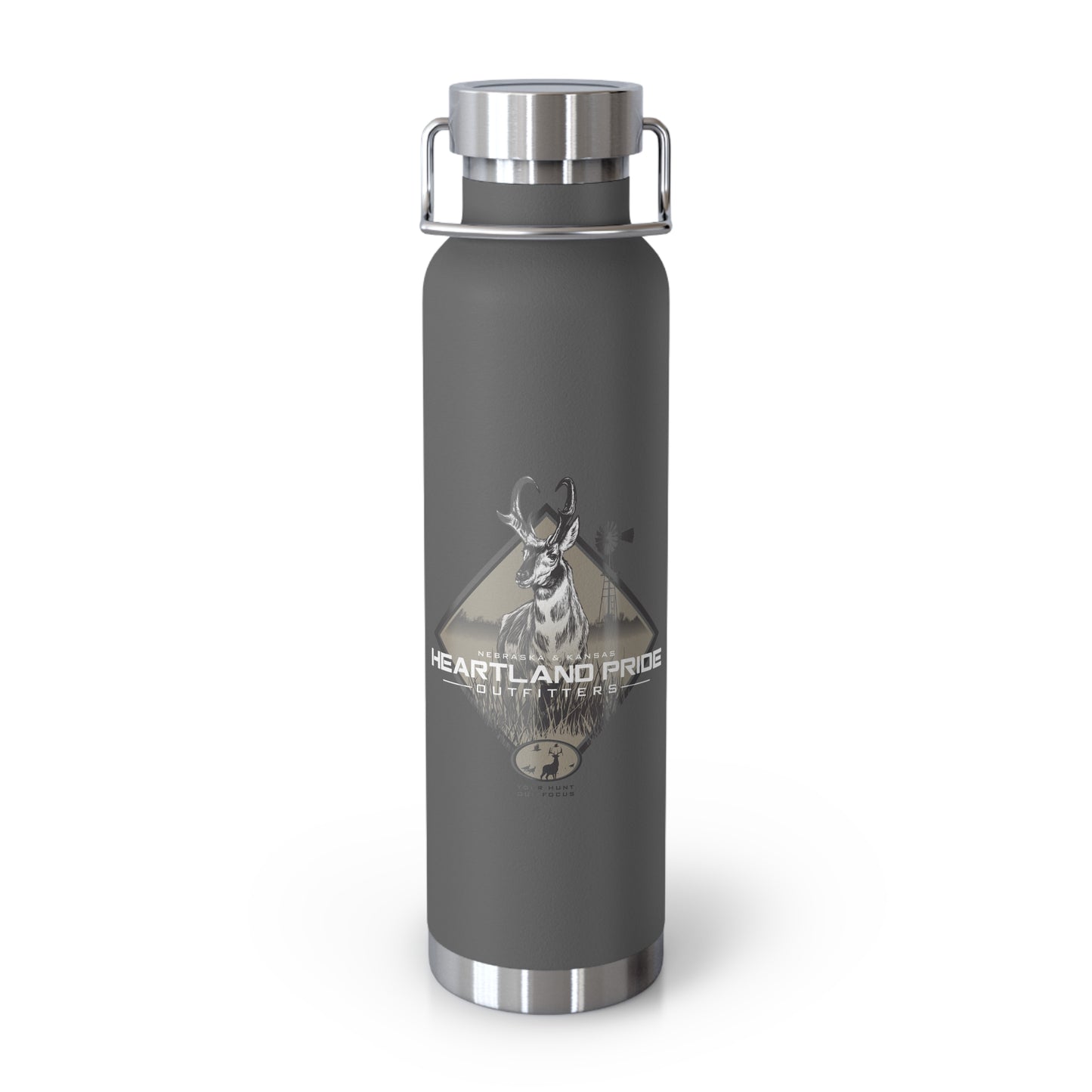 HPO Pronghorn Insulated Bottle, 22oz